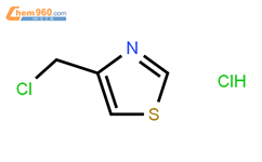 4-(氯甲基)-1,3-噻唑盐酸盐结构式图片|7709-58-2结构式图片