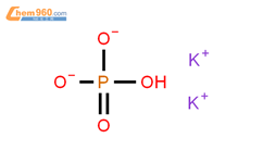 磷酸氢二钾结构式图片|7758-11-4结构式图片