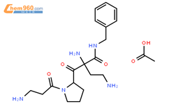 二肽二氨基丁酰苄基酰胺二乙酸盐(类蛇毒肽)结构式图片|823202-99-9结构式图片