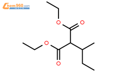 仲丁基丙二酸二乙酯结构式图片|83-27-2结构式图片
