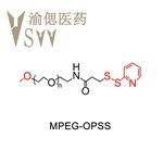 甲氧基聚乙二醇-巯基吡啶；MPEG-OPSS结构式图片