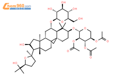 乙酰黄芪皂苷I结构式图片|84687-47-8结构式图片