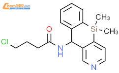 [1] 苯甲硅烷[3,2-c]吡啶丁酰胺衍生物结构式图片|84841-79-2结构式图片