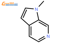 1-甲基-1H-吡咯并[2,3-c]吡啶结构式图片|860297-49-0结构式图片