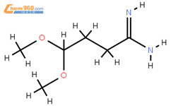 4,4-Dimethoxybutanimidamide结构式图片|885965-59-3结构式图片