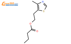 4-甲基-5-噻唑基乙醇丁酸酯结构式图片|94159-31-6结构式图片
