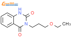 3-(3-乙氧基丙基)-2,4(1H,3H)-喹唑啉二酮结构式图片|94507-30-9结构式图片