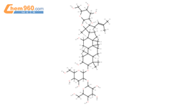 七叶胆苷 XLVI结构式图片|94705-70-1结构式图片