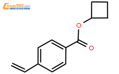 4-乙烯基苯甲酸环丁酯结构式图片|949885-97-6结构式图片