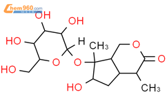 白花败酱醇苷结构式图片|99933-30-9结构式图片