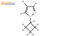 4-溴-1-环丁基-1h-吡唑结构式图片|1002309-50-3结构式图片