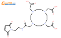 1,4,7,10-Tetraazacyclododecane-1,4,7-triacetic acid, 10-[2-[[2-(2,5-dihydro-2,5-dioxo-1H-pyrrol-1-yl)ethyl]amino]-2-oxoethyl]-