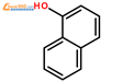 1-萘酚结构式图片|90-15-3结构式图片