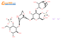 新交叉四糖-41,43-二-o-硫酸钠盐结构式图片|108347-92-8结构式图片