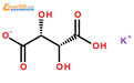 酒石酸氢钾结构式图片|868-14-4结构式图片