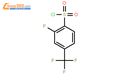 2-氟-4-三氟甲基苯磺酰氯结构式图片|1177009-38-9结构式图片