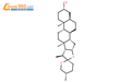菝葜皂苷元结构式图片|126-19-2结构式图片