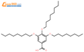 3,4,5-三(辛氧基) 苯甲酸结构式图片|157980-09-1结构式图片