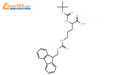 D-Ornithine,N2-[(1,1-dimethylethoxy)carbonyl]-N5-[(9H-fluoren-9-ylmethoxy)carbonyl]-