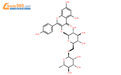 莰菲醇-3-O-芸香糖苷结构式图片|17650-84-9结构式图片