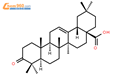 齐墩果酮酸结构式图片|17990-42-0结构式图片