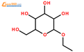 乙基-β-D-吡喃葡萄糖苷结构式图片|3198-49-0结构式图片