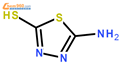 2-氨基-5-巯基-1,3,4-噻二唑结构式图片|2349-67-9结构式图片