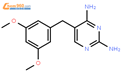 5-[(3,5-二甲氧基苯基)甲基]嘧啶-2,4-二胺