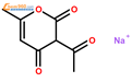 脱氢醋酸钠结构式图片|4418-26-2结构式图片