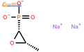 磷霉素钠/26016-99-9/USP级，720IU/mg/100g结构式图片|26016-99-9结构式图片