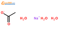 乙酸钠结构式图片|6131-90-4结构式图片
