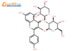山奈酚3-O-桑布双糖苷结构式图片|27661-51-4结构式图片
