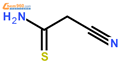 2-氰基硫代乙酰胺结构式图片|7357-70-2结构式图片