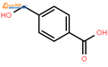 4-羟甲基苯甲酸结构式图片|3006-96-0结构式图片