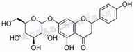 芹菜素-7-O-β-D-葡萄吡喃糖苷结构式图片|578-74-5结构式图片