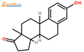 雌酚酮结构式图片|53-16-7结构式图片
