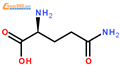 谷氨酰胺结构式图片|56-85-9结构式图片