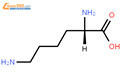 L-赖氨酸结构式图片|56-87-1结构式图片