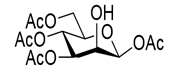 1,3,4,6-四-o-乙酰基-β-d-吡喃甘露糖,cas:18968-05-3结构式图片