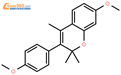 7-methoxy-3-(4-methoxyphenyl)-2,2,4-trimethylchromene
