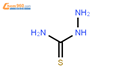 硫代氨基脲结构式图片|79-19-6结构式图片