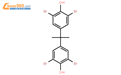 四溴双酚 A结构式图片|79-94-7结构式图片