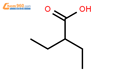 2-乙基丁酸结构式图片|88-09-5结构式图片