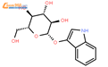 吲哚基 β-D-葡萄糖苷结构式图片|487-60-5结构式图片