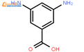 3,5-二氨基苯甲酸结构式图片|535-87-5结构式图片