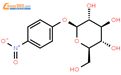 对硝基苯基-β-D-吡喃葡萄糖苷/4-硝基苯基-β-D-吡喃葡萄糖苷结构式图片|2492-87-7结构式图片