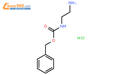 N-苄氧羰基乙二胺盐酸盐结构式图片|18807-71-1结构式图片