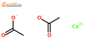 醋酸钙结构式图片|62-54-4结构式图片