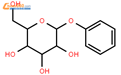 苯基-β-D-葡萄糖苷结构式图片|1464-44-4结构式图片