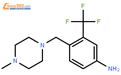 3-三氟甲基-4-[(4-甲基哌嗪-1-基)甲基]苯胺结构式图片|694499-26-8结构式图片